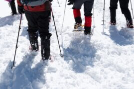 在海拔1,475m的铃兰高原体验雪鞋和雪山（附秋神温泉浴） | 自然文化之旅