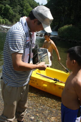 川釣り体験＋釣ったお魚を天ぷらに！ | 自然・文化体験