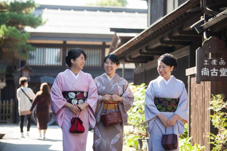 在小京都飛彈高山上拍攝和服 | 自然文化之旅