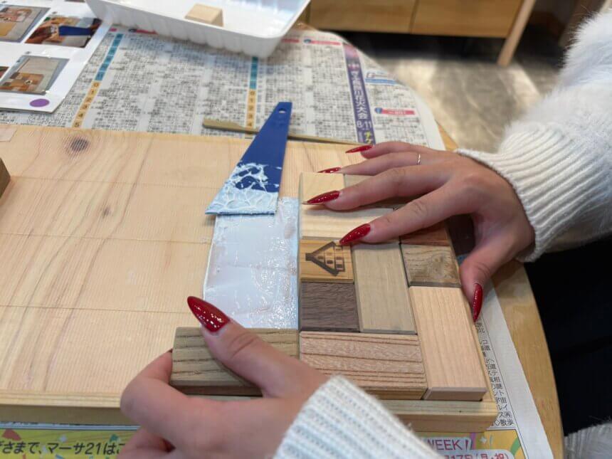 Eco-friendly wood board finished with rice oil | Fermented Food & Craft Experiences