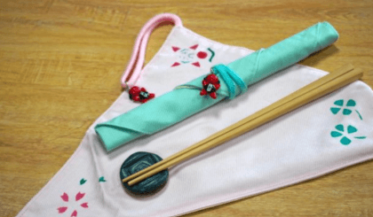 Make your own chopsticks using thinned wood from Hida
